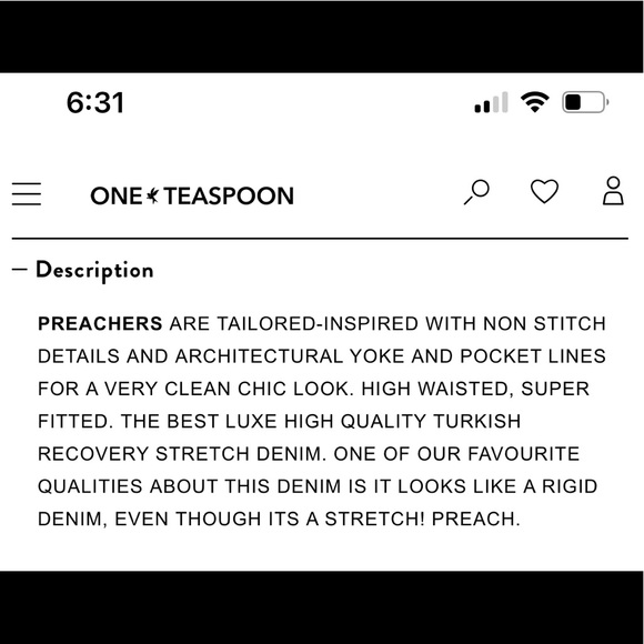 ONE TEASPOON Cali Blue Preachers Snap Ankle Jeans - Picture 11 of 11